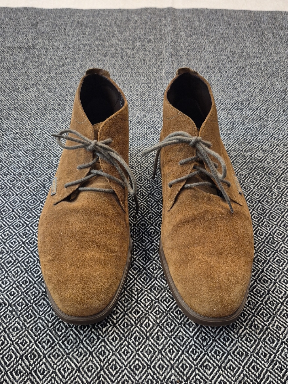 Mephisto Mens Claudio Brown Suede Ankle Boots Size 10 - Picture 2 of 12
